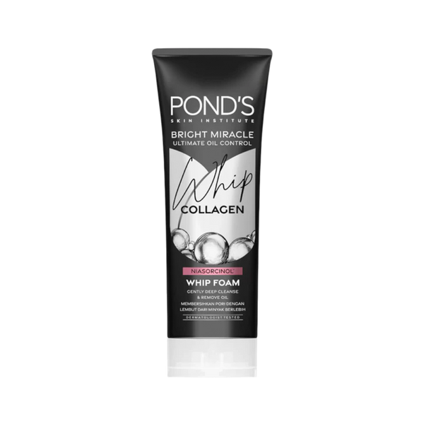 Ponds-Face Wash-Id-W-Ultimate Oil Control Whip Collagen-100g
