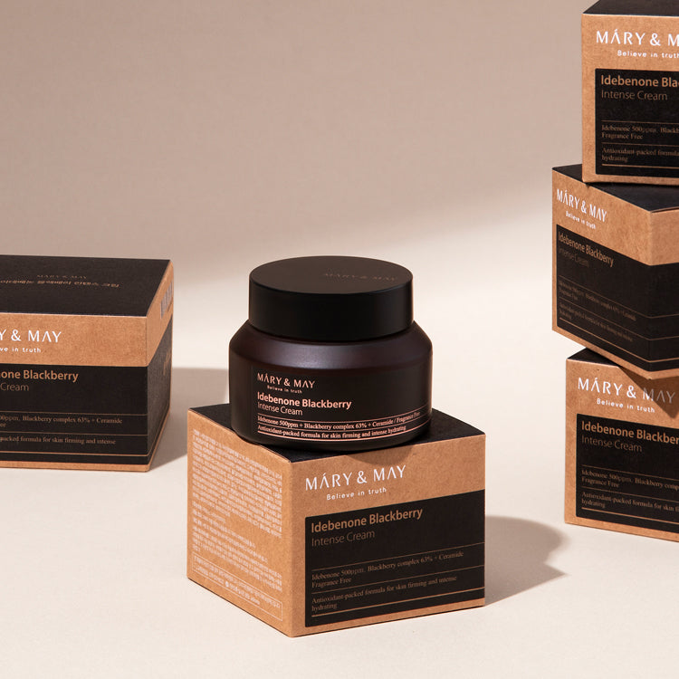 MARY & MAY Idebenone Blackberry Intense Cream 70g - Gallery Detail / Formula
