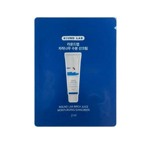 Round Lab Birch Juice Moisturizing Sunscreen Pouch 2Ml