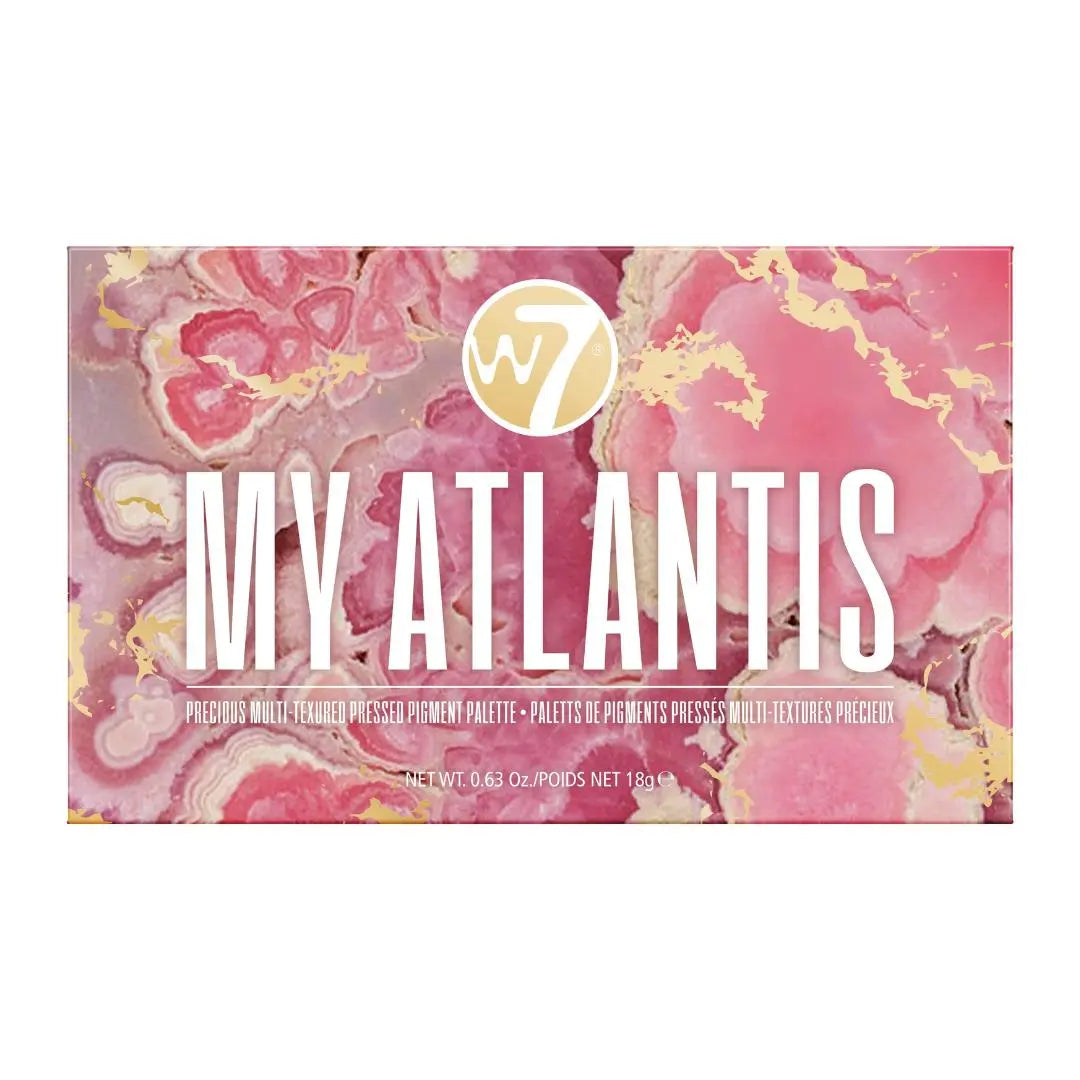 W7 My Atlantis Pressed Pigment Palette